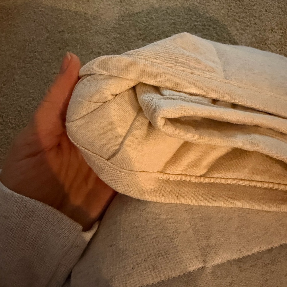 Crate&Barrel Soft Cream Comforter - Picture 6 of 13